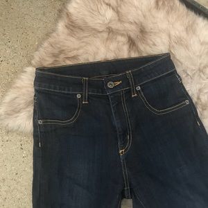 LF carmar distressed skinny jeans